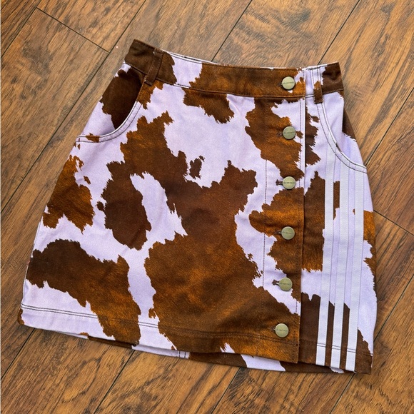 IVY PARK x adidas Beyoncé Purple Cow Patterned Mini Skirt Renaissance Tour | XS - Picture 3 of 8